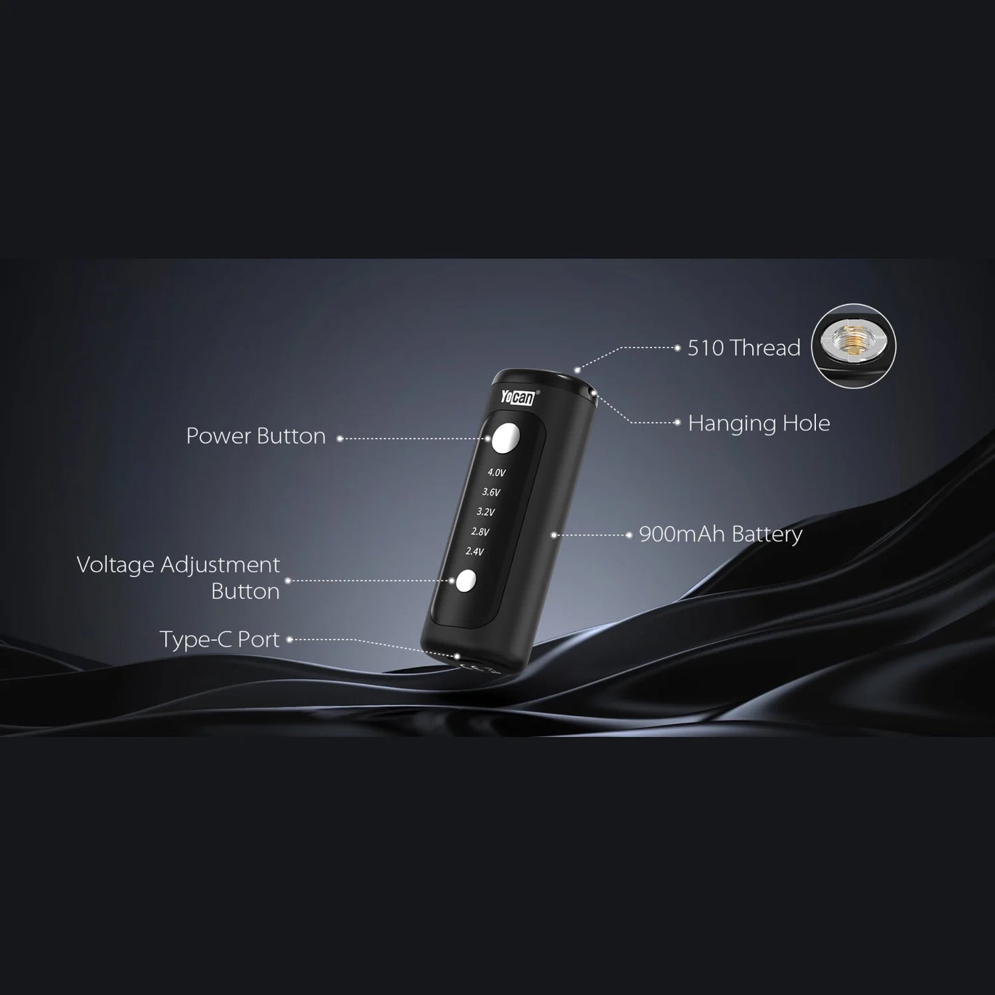 Yocan Kodo plus Box Mod Vaporizer