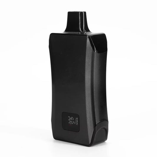 Dual Cart Cartridge Vape Pen Vaporizer Mod 500Mah Preheat Battery with LCD Display Bottom Intake Hiden Carts for Thich Oil Ecig