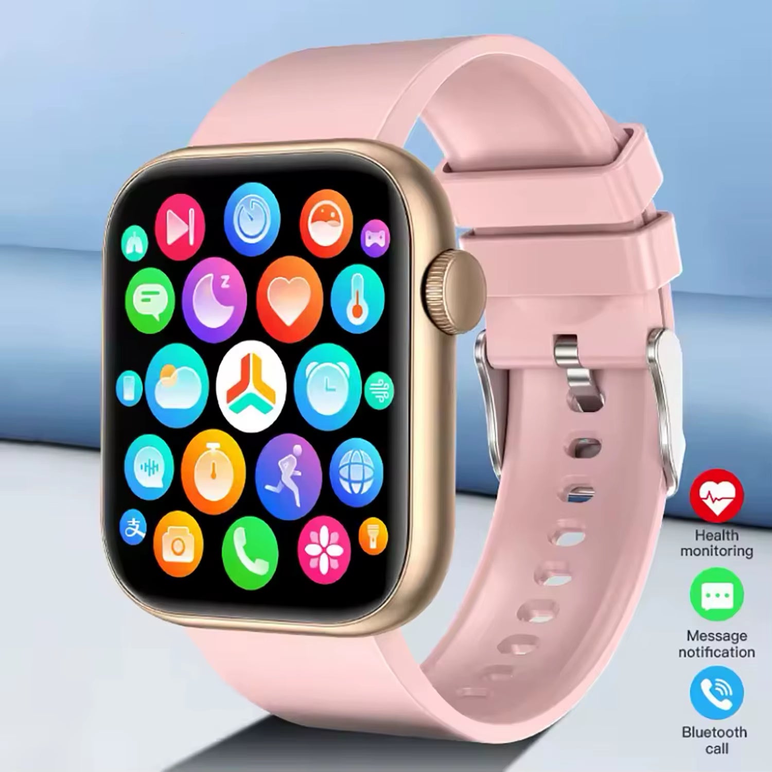 2025 New QX7 Sports Smart Watch Men Women 2.09-Inch Smartwatch GPS Bluetooth Call Heart Rate Blood Oxygen AI Voice Smartwatch