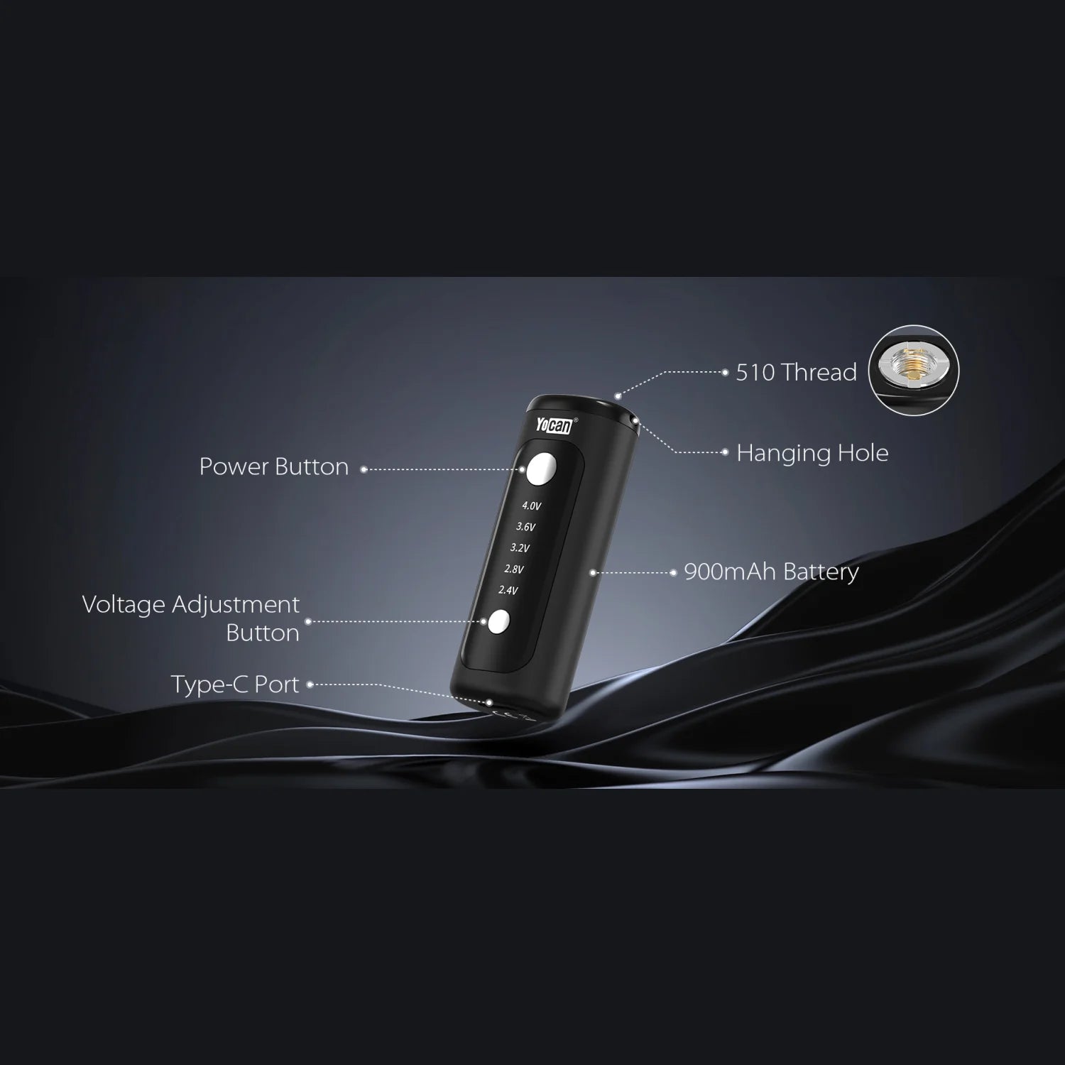 Yocan Kodo plus Box Mod Vaporizer
